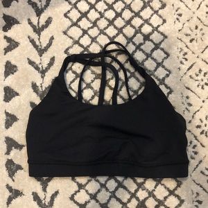 Lululemon black sports bra
